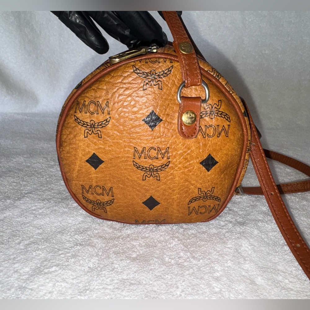 MCM Vintage Visetos Crossbody bag. Made in Germany. - Picture 4 of 15